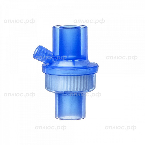 Фильтр дыхательный бактериально-вирусный с ТВО, прямой коннектор, педиатрический, MEDEREN